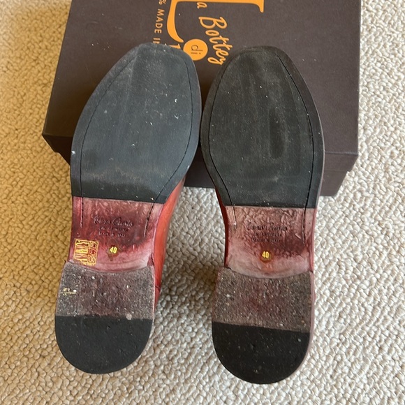 Red Chelsea Boot, Bottega di Lisa, size 40, NWT - Picture 5 of 8